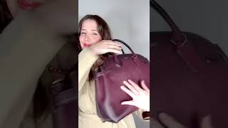 An instant classic The Coach Soft Empire Carryall Bag 40 in Merlot 🍷🍒coachbag fallfashion [upl. by Laforge258]