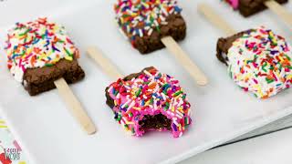 Brownie quotPopsiclesquot on a Stick [upl. by Ajak]