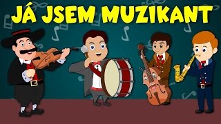 Písničky pro děti a nejmenší  Já jsem muzikant  23 min [upl. by Ahsam]