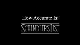 How Accurate Is Schindlers List [upl. by Janis]