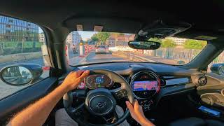 2022 Mini Cooper  POV Test Drive Review  130 HP Petrol  Berlin [upl. by Llevart70]