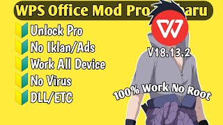 UPDATE WPS OFFICE MOD PREMIUM APK TERBARU 2024 V18132 [upl. by Adnama734]