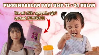 PERKEMBANGAN BAYI USIA 12 BULAN SAMPAI 18 BULAN HINGGA 24 BULAN [upl. by Diana259]