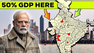 Why 5 Districts Contribute of 50 of INDIAN GDP [upl. by Ansley10]