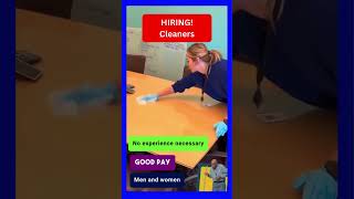 Janitorial Jobs No Experience Required [upl. by Ennahtur479]