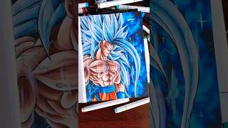 ASMR Drawing INFINITY GOKU ♾️  Dragon Ball Fanart  WyRich goku asmr [upl. by Shiekh]