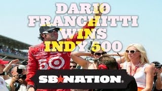 Dario Franchitti Wins The Indy 500 [upl. by Tibold]