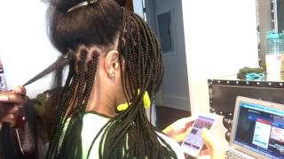 1 Best Way to do Box Braids tutorial very detailed [upl. by Ziagos]