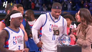 Trophy Presentation Ceremony  2024 NBA AllStar Celebrity Game [upl. by Pitts]