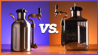 PRESSURIZED GROWLER COMPARED Craft Master vs Growlerwerks [upl. by Amik722]