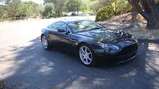 2007 Aston Martin Vantage walk around video [upl. by Mateo]