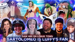 Bartolomeo Is Luffys Fan  Reaction Mashup [upl. by Eilsew]