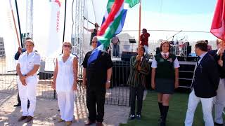 Bartolomeu Dias raps at Dias amp Port Festival ceremonial opening [upl. by Callista]