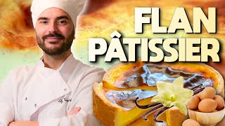 Le Flan pâtissier  un délice [upl. by Ahsikyw]