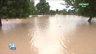 Des inondations à Bamako en octobre 2024 les effets du changement climatique [upl. by Uhn]