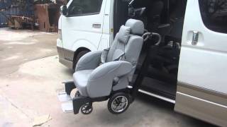 Toyota Hiace Handicapped Van 10 seats  Alpha Auto Thailand [upl. by Lazare147]