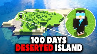 I Survived 100 Days on a DESERTED ISLAND [upl. by Atterbury533]