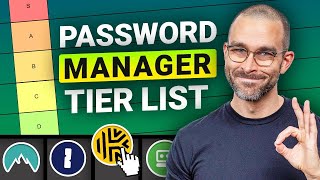 BEST Password Manager tier list 2024  The ULTIMATE showdown [upl. by Ardnyk]