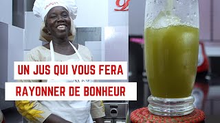 Jus de moringa Un concentré de nutriments par Mme Diouf [upl. by Conney]