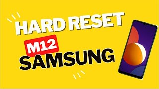 🔥HARD RESET Samsug M12 hardreset resetar [upl. by Anielram]