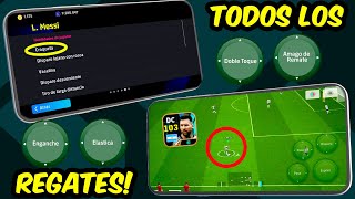 🕺 COMO HACER REGATES en EFOOTBALL 2025 Mobile ✅ TODOS LOS REGATES DEL JUEGO BIEN EXPLICADOS [upl. by Asseret]