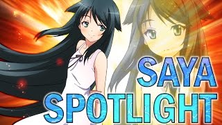 Nitroplus Blasterz Heroines Infinite Duel  Saya Character Spotlight [upl. by Namya]