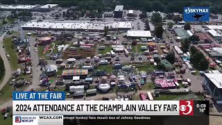 Champlain Valley Fair attendance strong headed into weekend [upl. by Hans]