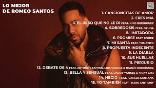 Romeo Santos Grandes Exitos Bachata Romántica Artist Greatest Hits [upl. by Aryc]