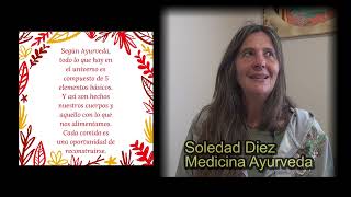 Soledad Diez  filosofia ayurveda  un sistema [upl. by Munster]