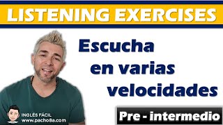 Listening exercise – Practica tu escucha en inglés con este ejercicio  Clases inglés [upl. by Ab]