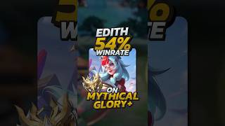 Edith Best Exp Laner for Solo Mobile Legends mobilelegends mlbb gaming mlbbcreatorparty [upl. by Dodson233]