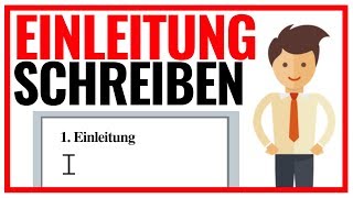 Einleitung schreiben für deine HausarbeitBachelorarbeit [upl. by Fishback966]