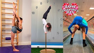 Gymnastics Flexibility and Contortion Skills TikTok Compilation 2024 valentinesday [upl. by Leahey608]