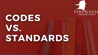 Codes vs Standards [upl. by Ailecra]