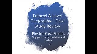 Edexcel Geography ALevel Case Study Write Up Example [upl. by Lathan398]