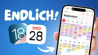 Diese neue Funktionen ÜBERSEHEN viele  Apple Kalender  IOS18 [upl. by Clorinde]