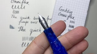 Conklin Omniflex Nib [upl. by Sirahc]