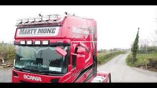 Marty Mone  New R580 V8 Scania Topline Rock N Roll Rig [upl. by Currie676]