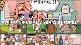 ALBINO GIRL LIVE 8 YEARS IN FOREST BECAUSE MOM HATES HER😥  Avatar World Story Sad Story [upl. by Morly691]