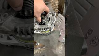 Replace alternator shortvideo automobile mechaniclife mechanic mechanicalrepair [upl. by Dalis]