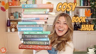 Cosy Book Haul feat LucyJaneWood  BookBreak [upl. by Adaiha]