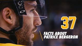 Patrice Bergeron Retires Heres 37 Facts About The Captain [upl. by Ttelracs]