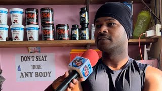 The big Bull fitness gym Centre Mathura Bazar Maharajganj Natural protein product… [upl. by Busch]