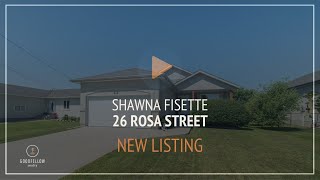 26 Rosa St Lorette Manitoba  Shawna Fisette Goodfellow Realty [upl. by Nemad]