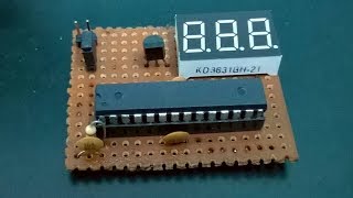 Simple AVR Digital Thermometer [upl. by Zandra]