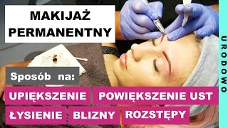 MAKIJAŻ PERMANENTNY  WSZYSTKO CO MUSISZ WIEDZIEĆ Robię Brwi [upl. by Aninotna204]