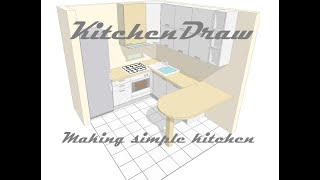 KitchenDraw making simple kitchen [upl. by Higgins]