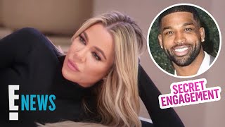 Khloé Kardashian amp Tristan Thompson Were ENGAGED Before Paternity Scandal  E News [upl. by Otrebla]