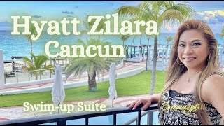 Hyatt Zilara Cancun Swimup Suite  Luxury Resort [upl. by Enilamme697]