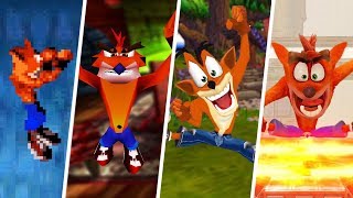 Evolution of the Jump in Crash Bandicoot Games [upl. by Submuloc279]